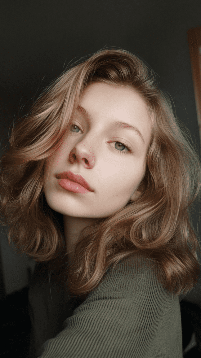 High-Layered Collarbone Cut