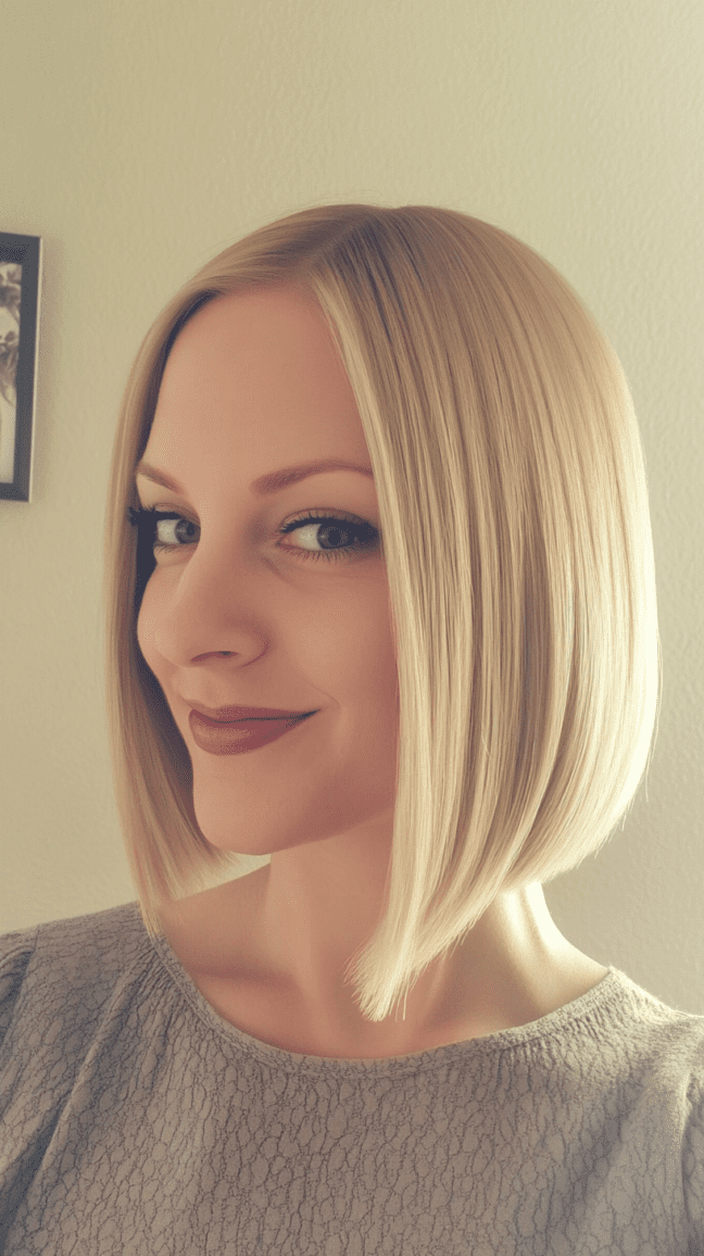 Blunt Textured Bob