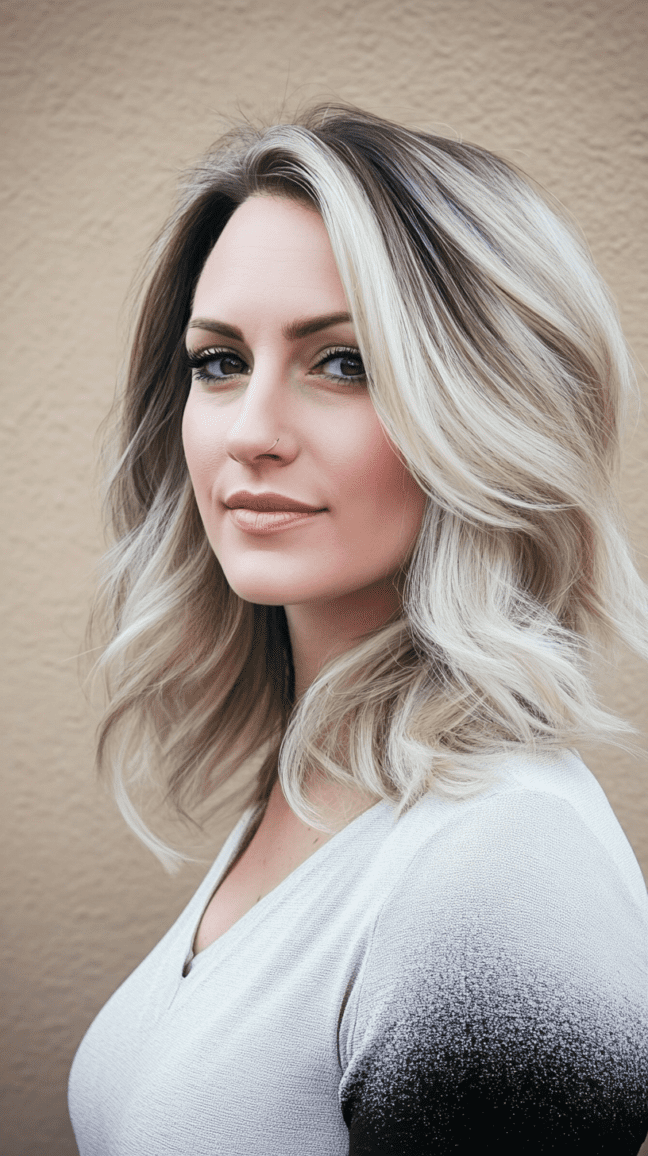 Layered Shoulder-Length Cut