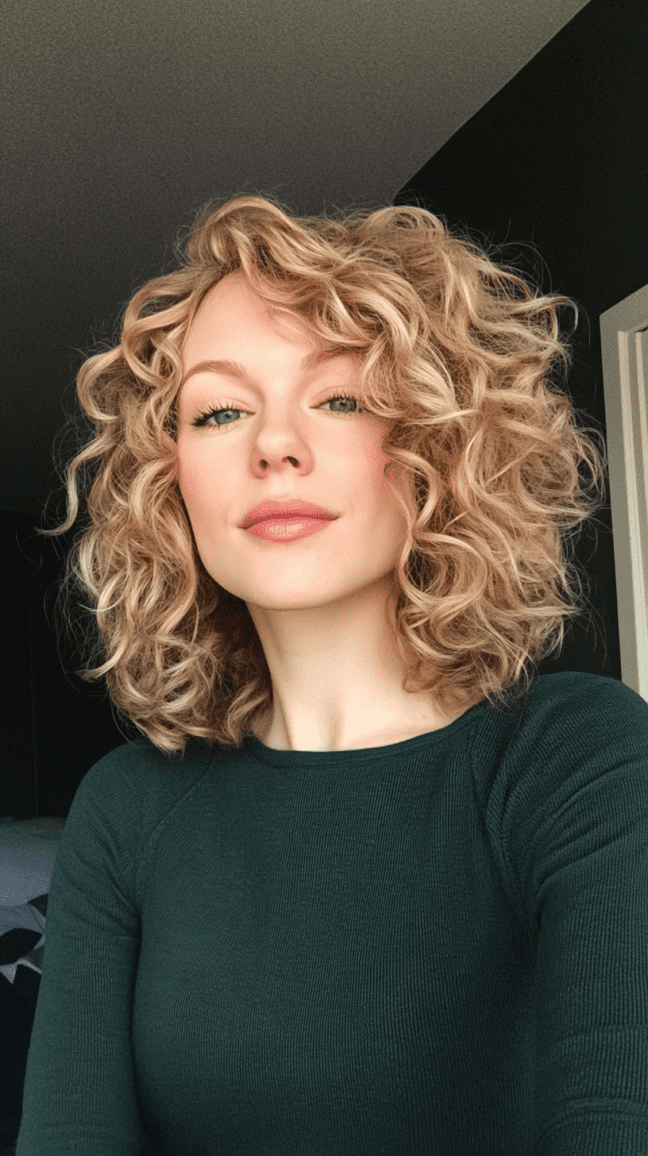 Layered Curly Hair Technique