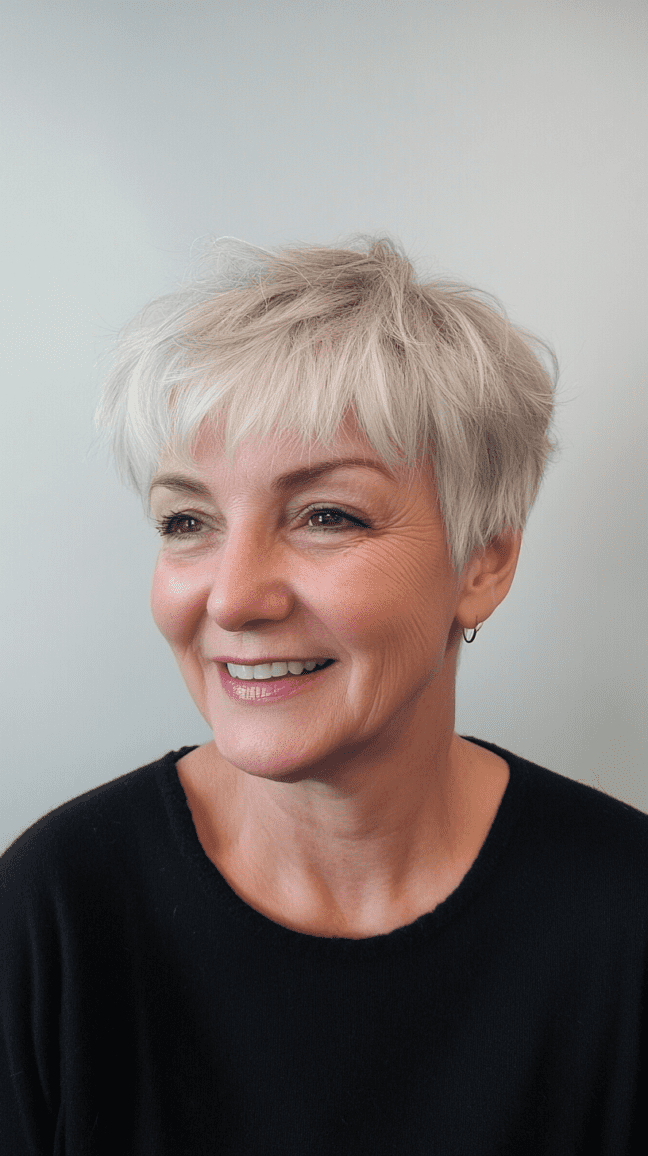 Layered Pixie Cut