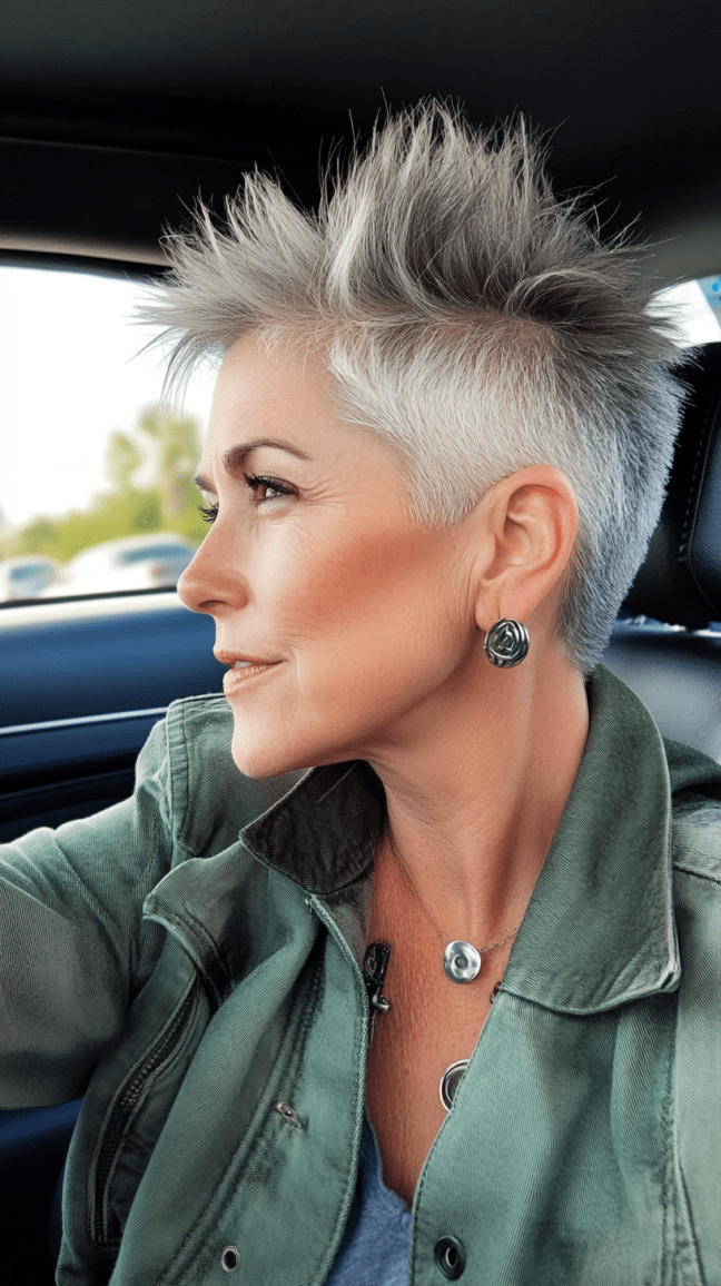 Layered Crop with Undercut